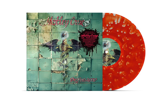 Motley Crue "Dr. Feelgood (35th Anniversary)" LP (Red & Ghostly Clear Vinyl Indie Exclusive)