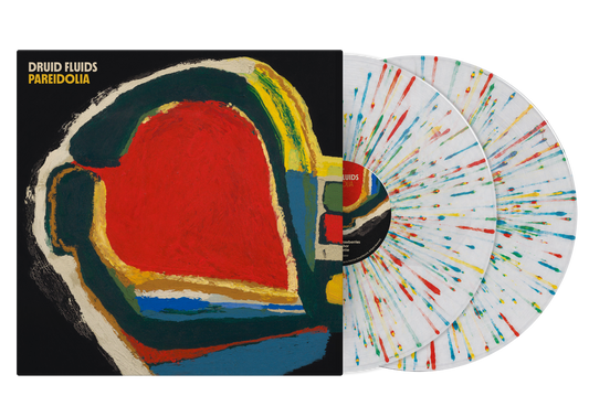 PRE-ORDER: Druid Fluids "Pareidolia" 2xLP (Transparent w/ Rainbow Splatter Vinyl)