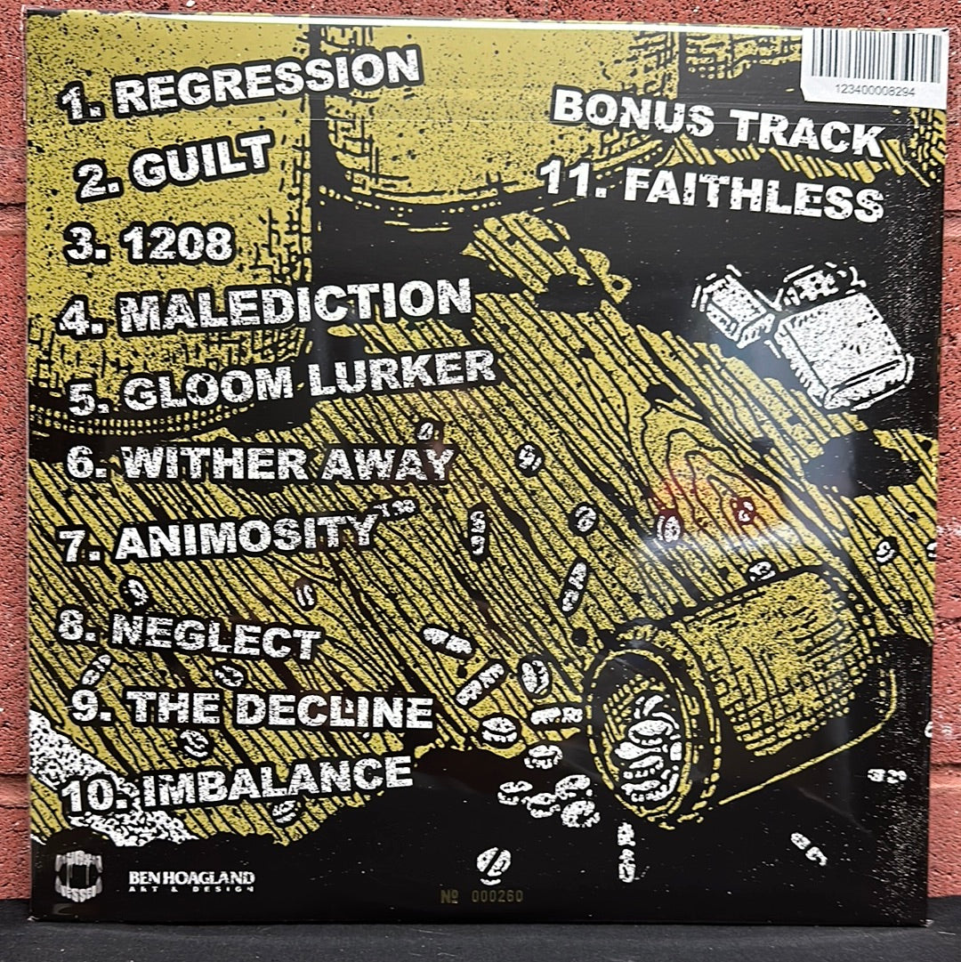 Used Vinyl:  Extortionist ”The Decline” LP (Orange Black & Green Split Vinyl)