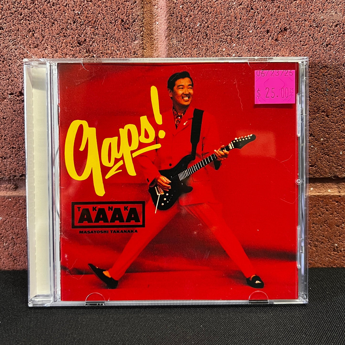 Used CD: Masayoshi Takanaka "Gaps!" CD (1989 Japanese Press)