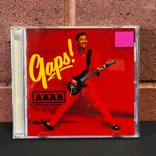 Used CD: Masayoshi Takanaka "Gaps!" CD (1989 Japanese Press)