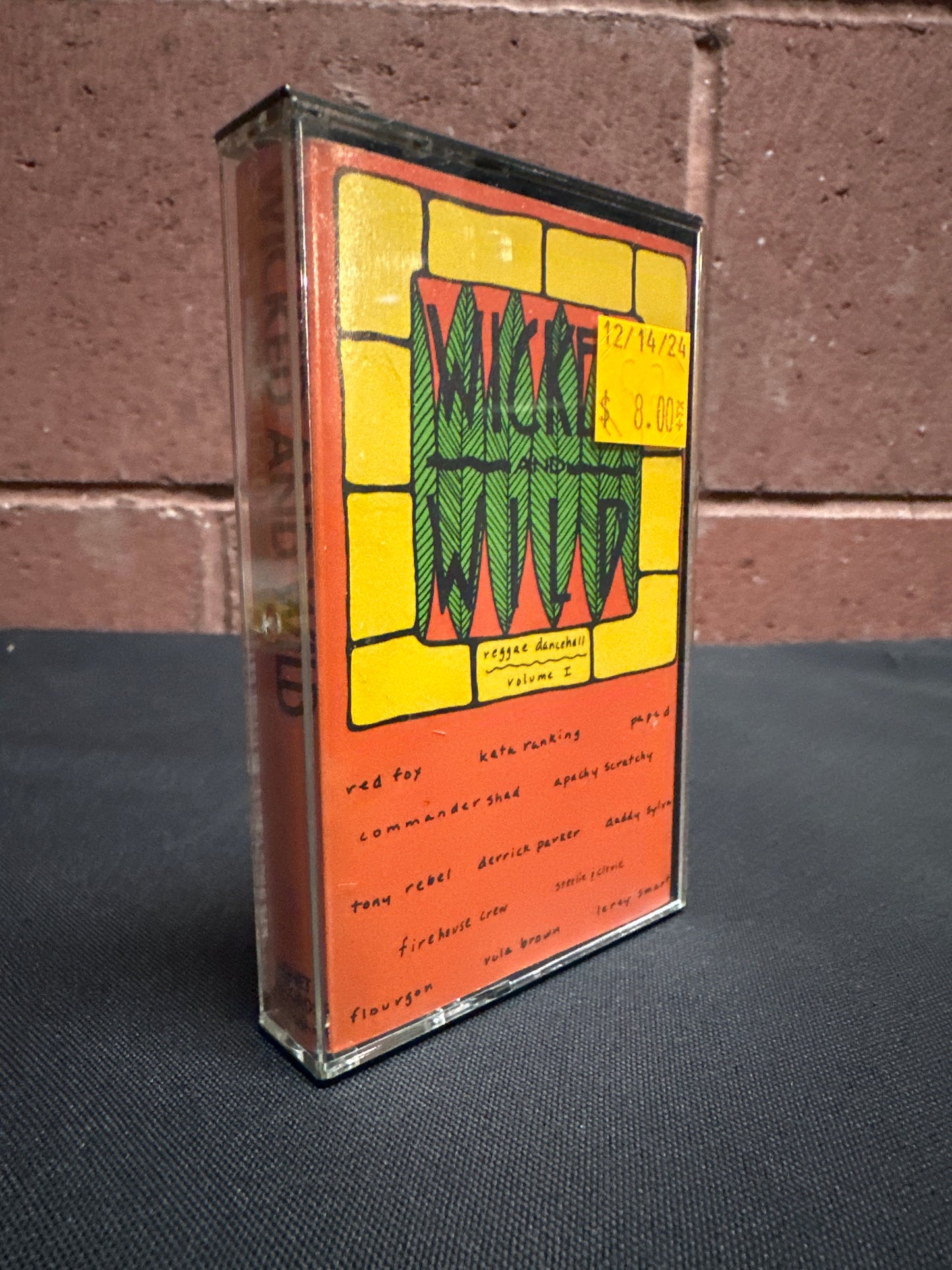 Used Cassette: V/A - "Wicked And Wild: Reggae Dancehall Vol. 1" Tape