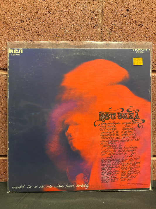 Used Vinyl:  Hot Tuna ”Hot Tuna” LP