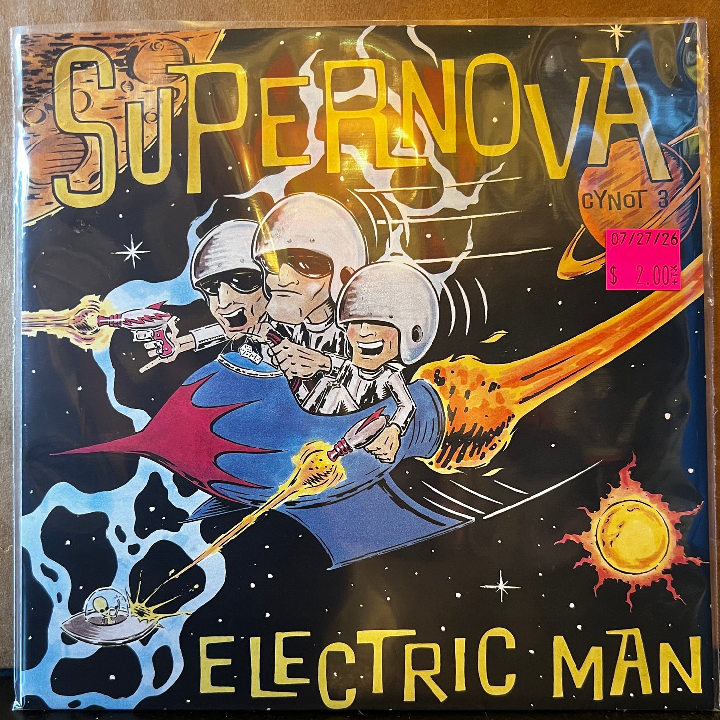 Used Vinyl: Supernova "Electric Man" 7" (1994 Press)