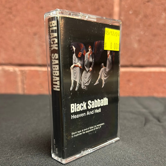 USED TAPE: Black Sabbath "Heaven And Hell" Cassette