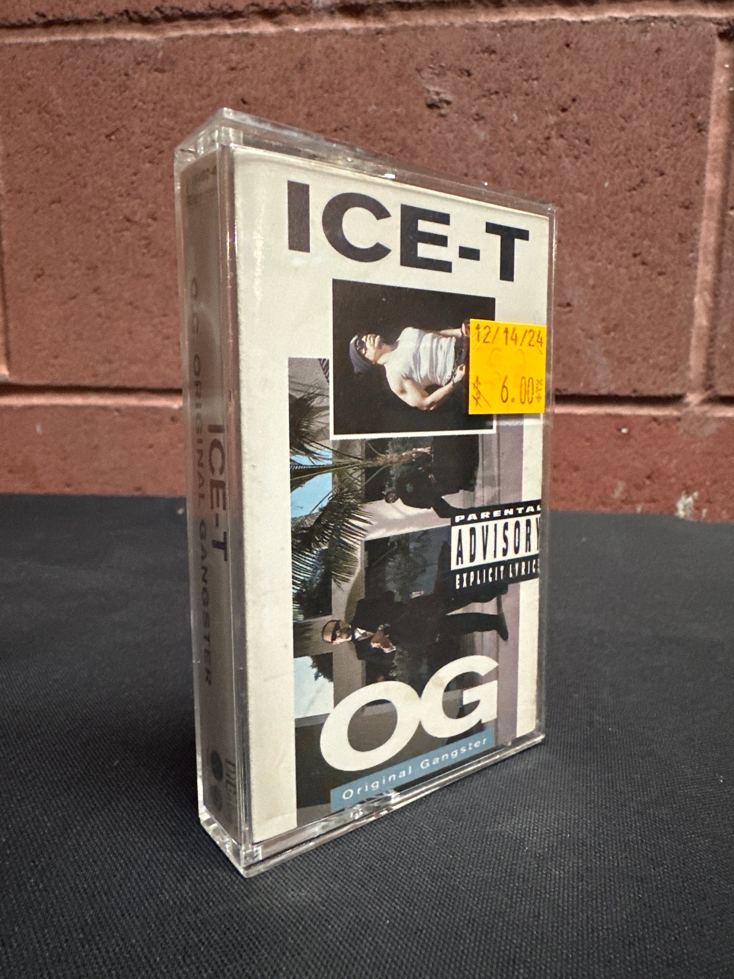 Used Cassette: Ice-T "O.G. Original Gangster" Tape