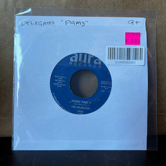 Used Vinyl: The Delegates "Love's Gonna Tear Your Playhouse Down" 7"