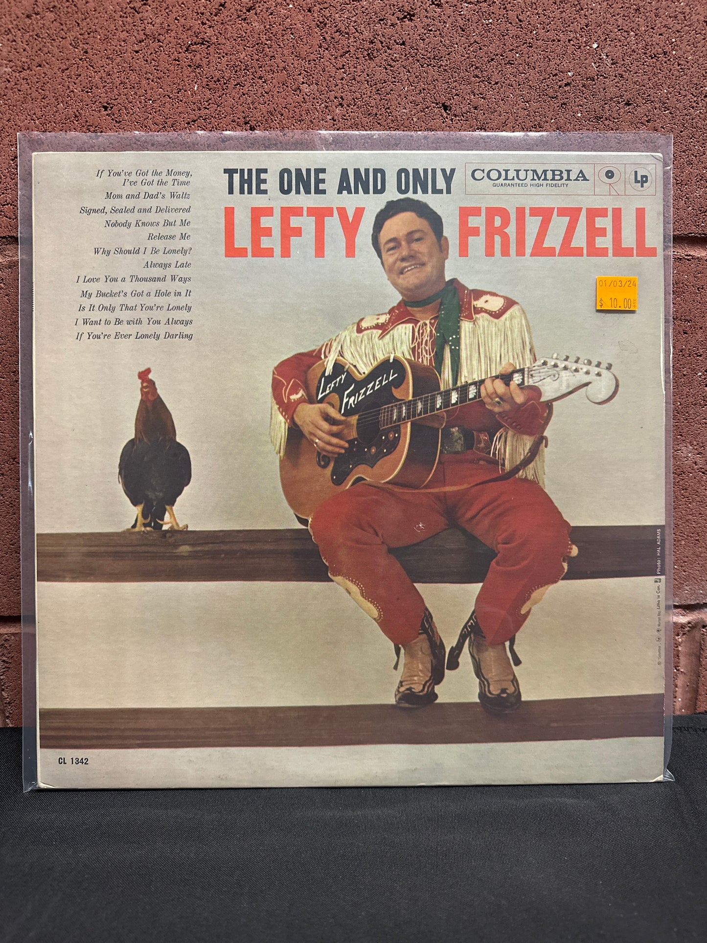 Used Vinyl: Lefty Frizzell ”The One And Only Lefty Frizzell” LP