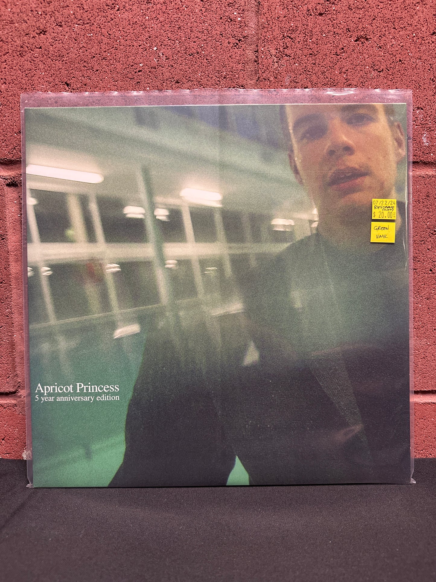 Used Vinyl:  Rex Orange County ”Apricot Princess (5 Year Anniversary Edition)” LP (Green Vinyl)