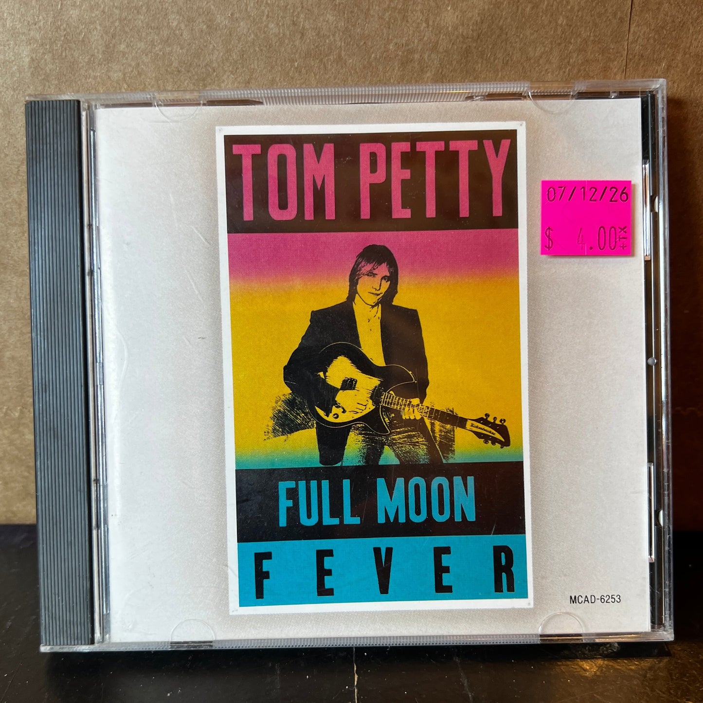 Used CD: Tom Petty "Full Moon Fever" CD