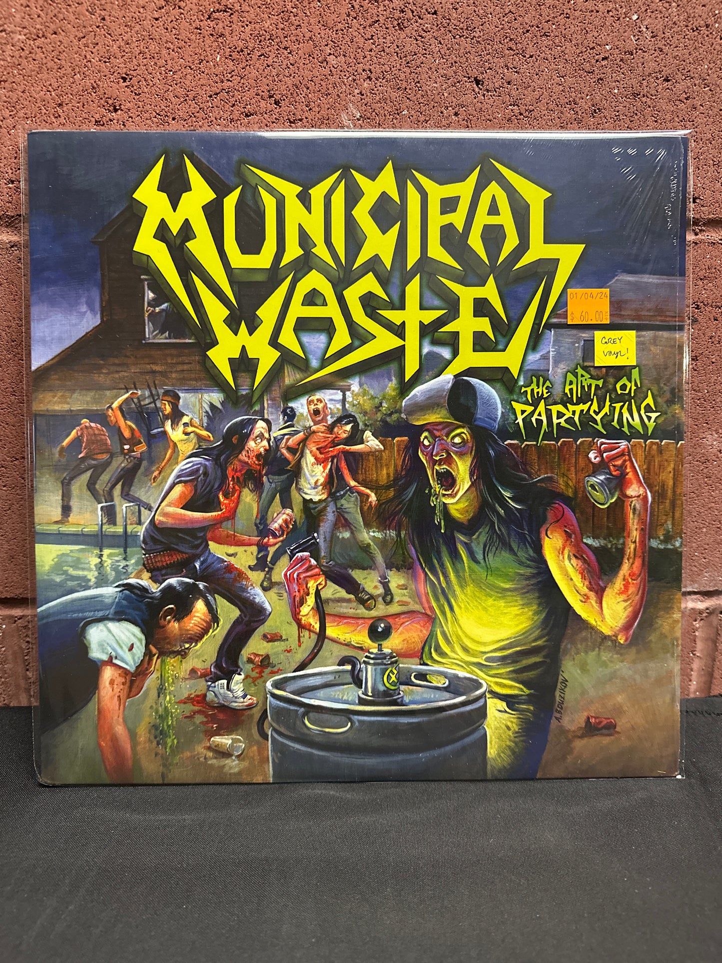 Used Vinyl: Municipal Waste ”The Art Of Partying” (Grey Vinyl) LP