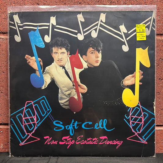 Used Vinyl:  Soft Cell ”Non Stop Ecstatic Dancing” LP