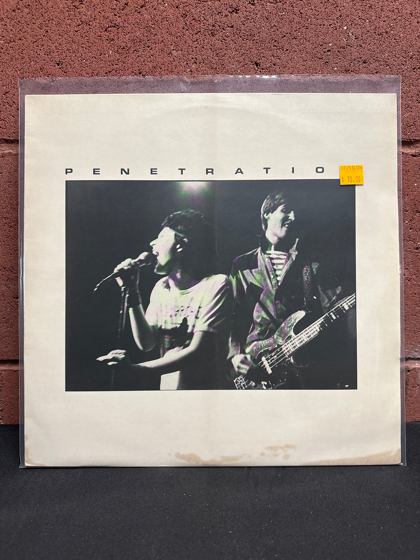 Used Vinyl:  Penetration ”Race Against Time” LP