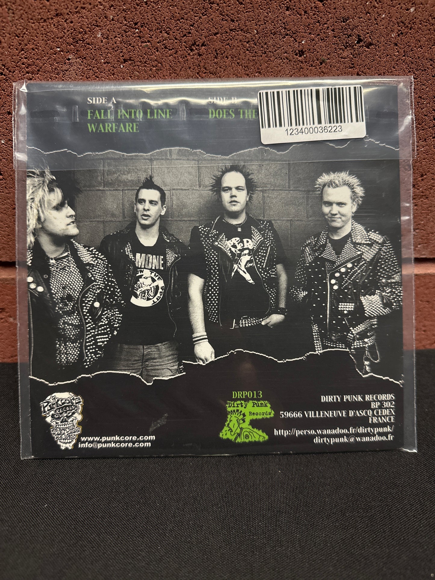 Used Vinyl:  Defiance ”Against The Law E.P” 7" (Green vinyl)