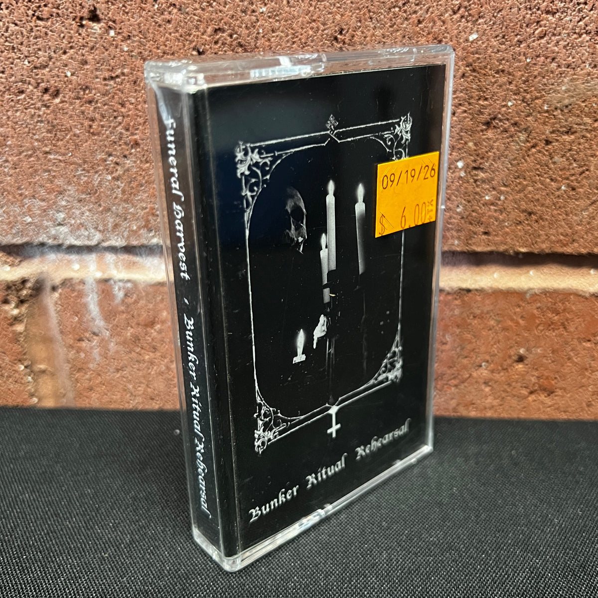 Used Cassette: Funeral Harvest ‎"Bunker Ritual Rehearsal" Tape (2017 Press)