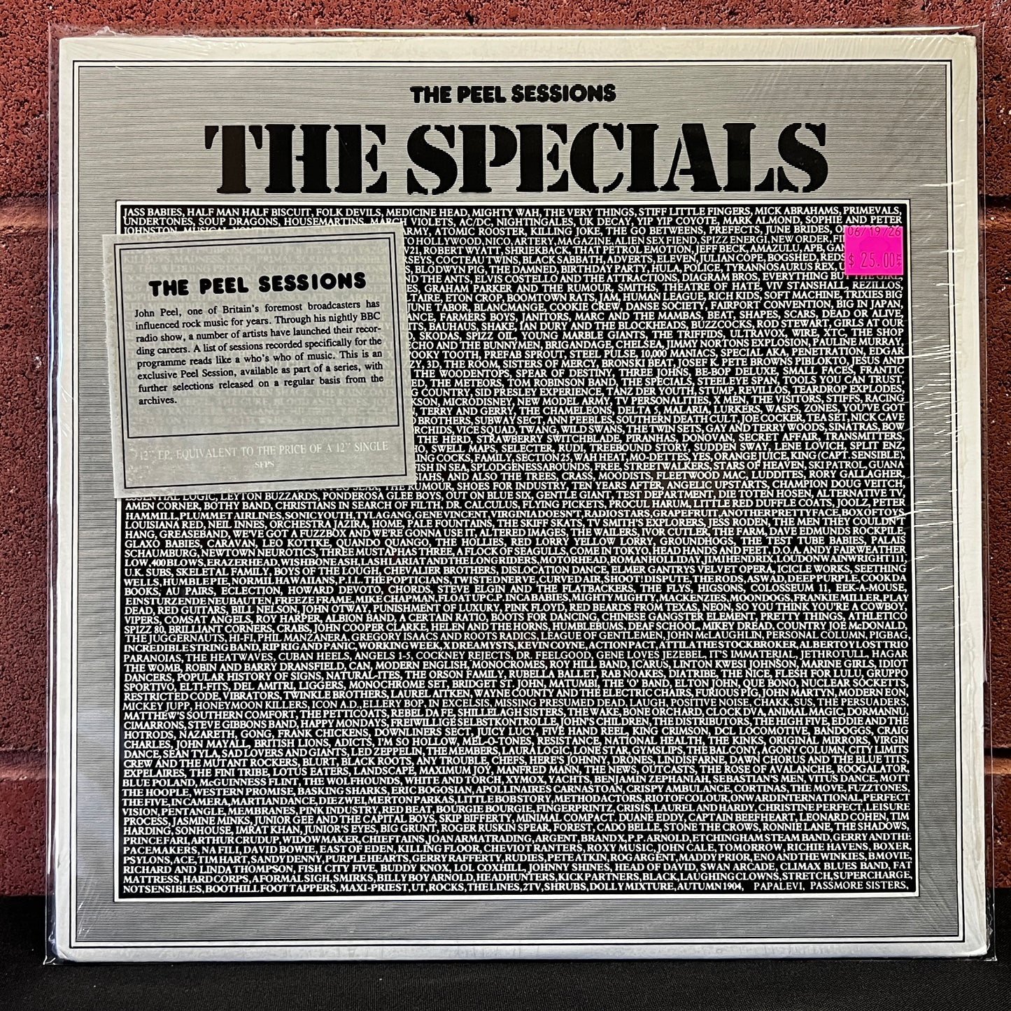 Used Vinyl: The Specials "Peel Sessions" 12" EP (1987 Canadian pressing)
