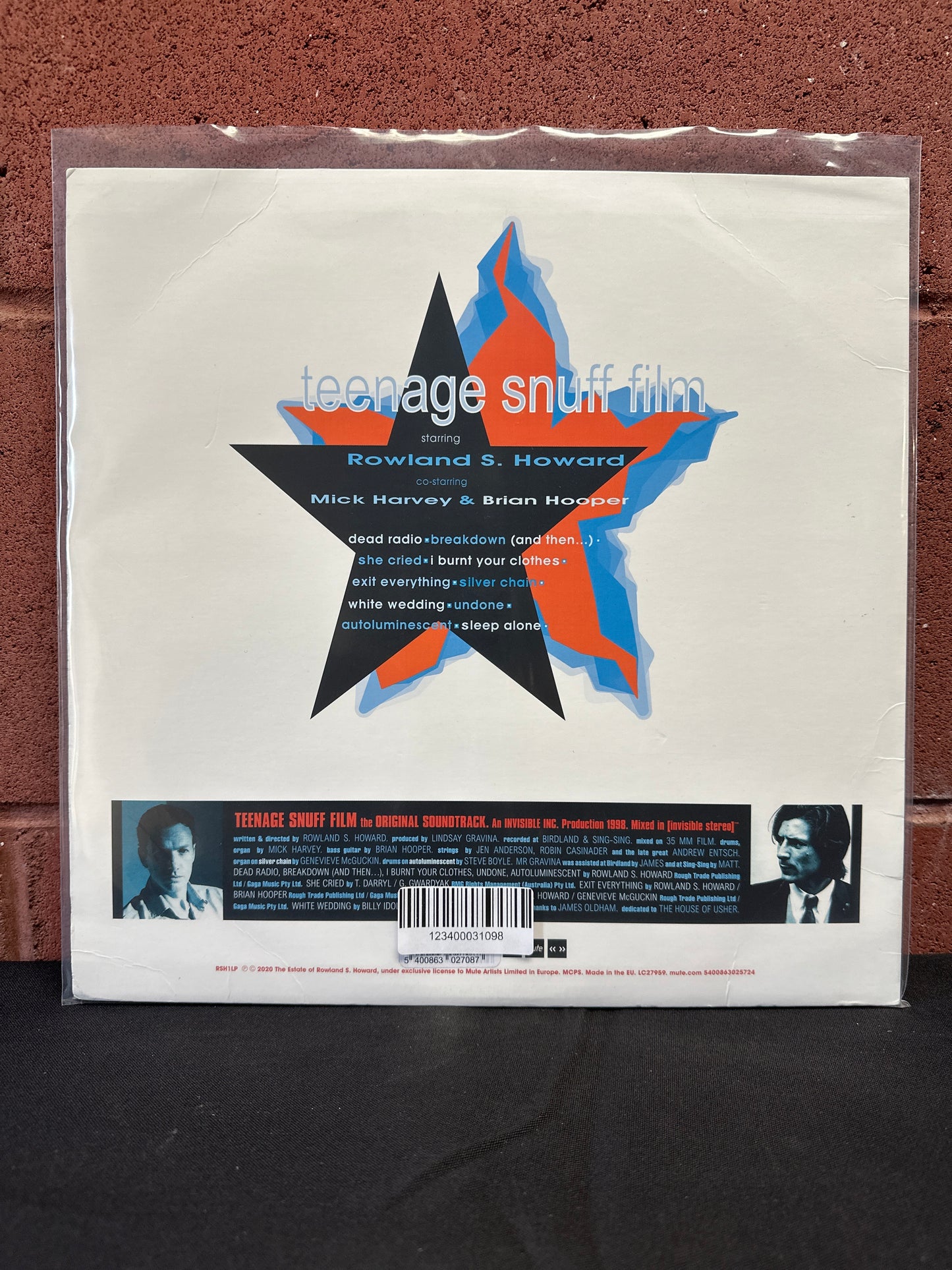 Used Vinyl:  Rowland S. Howard ”Teenage Snuff Film” 2xLP (Blue Vinyl)