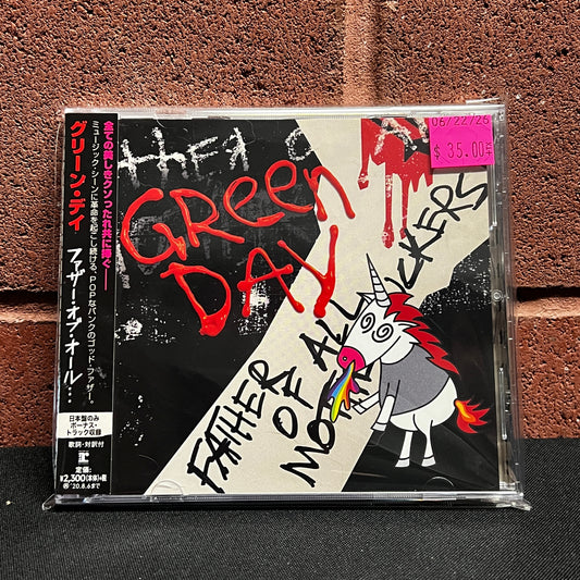 Used CD: Green Day "Father Of All..." CD (2020 Japanese Press w/ Bonus Track)