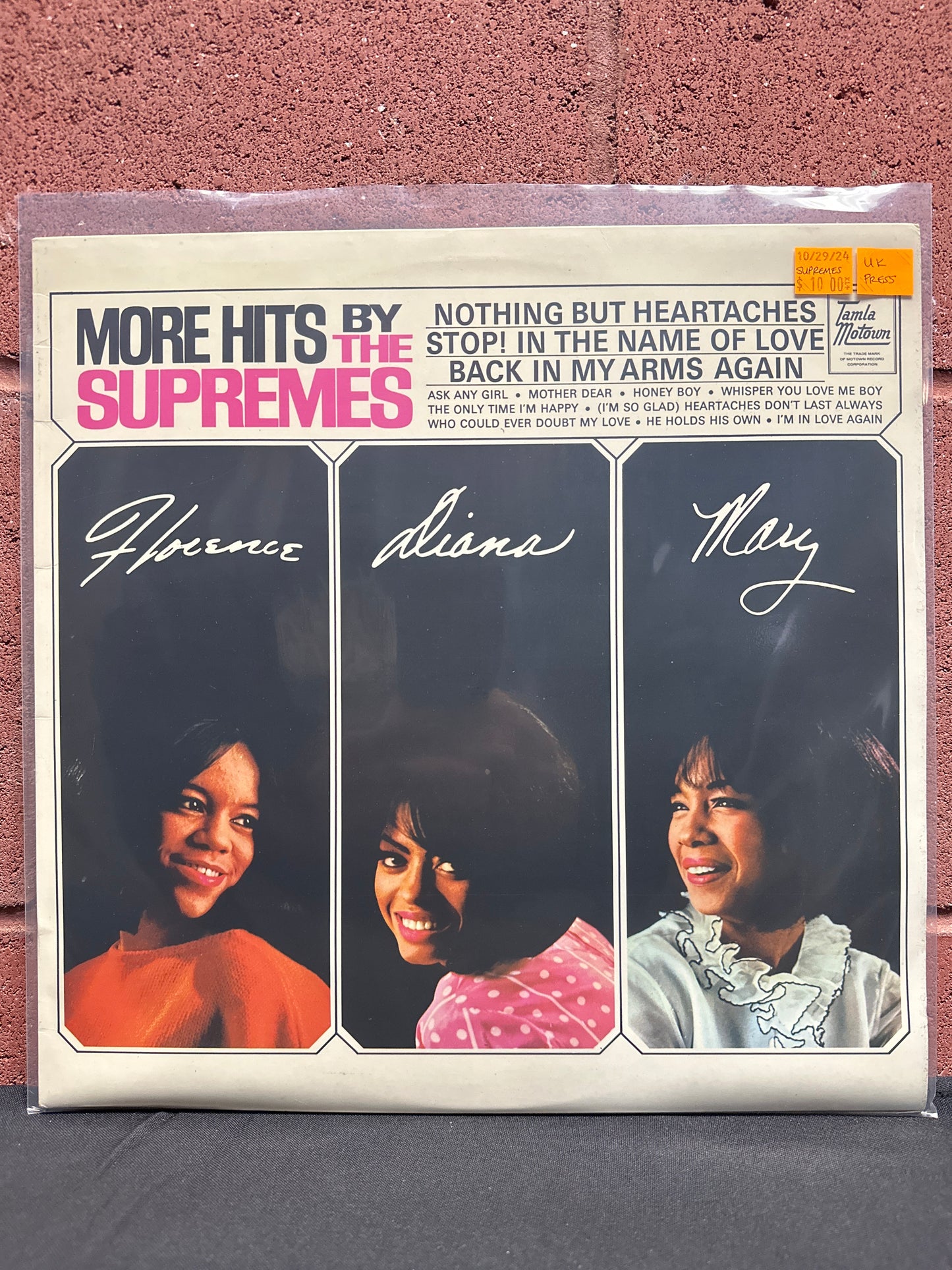 Used Vinyl:  The Supremes ”More Hits By The Supremes” LP