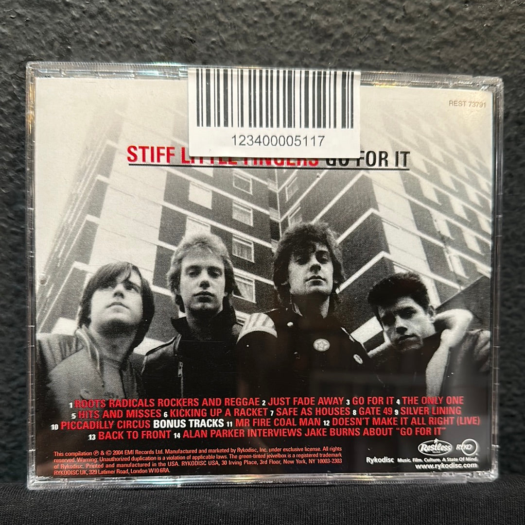 USED CD: Stiff Little Fingers "Go For It" CD