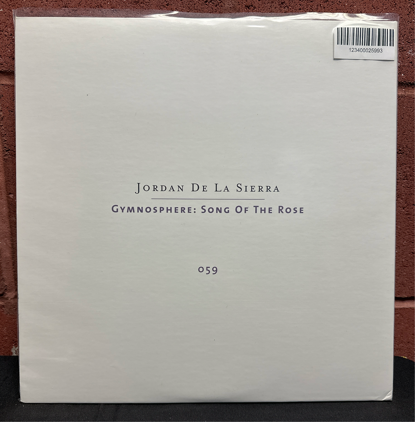 Used Vinyl:  Jordan De La Sierra ”Gymnosphere: Song Of The Rose” 2xLP