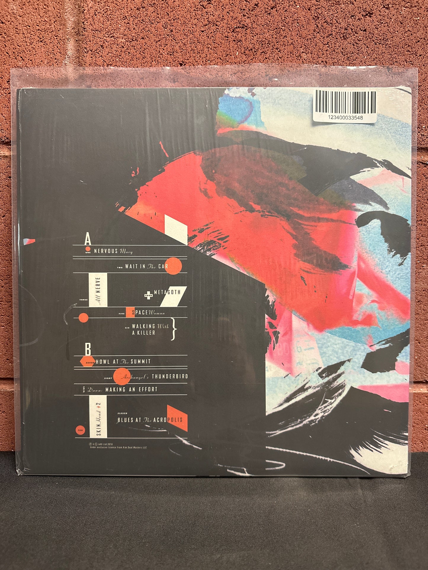 Used Vinyl:  The Breeders ”All Nerve” LP