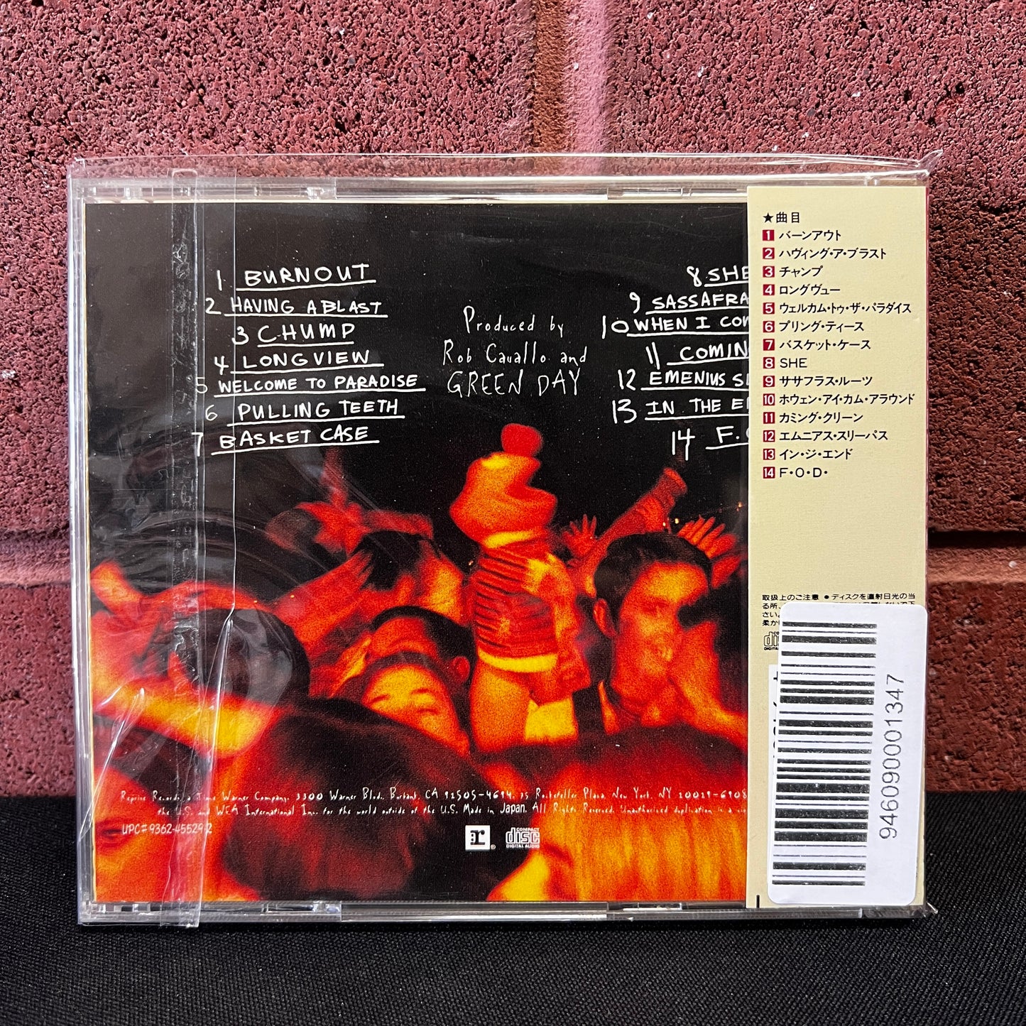 Used CD: Green Day "Dookie" CD (1994 Japanese Press)