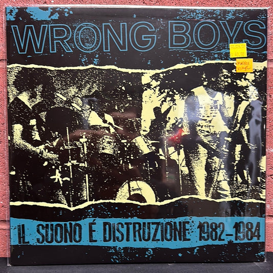 Used Vinyl:  Wrong Boys ”Il Suono É Distruzione 1982-1984” LP (Marbled vinyl)