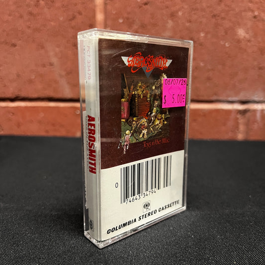 Used Cassette: Aerosmith "Toys In The Attic" Tape