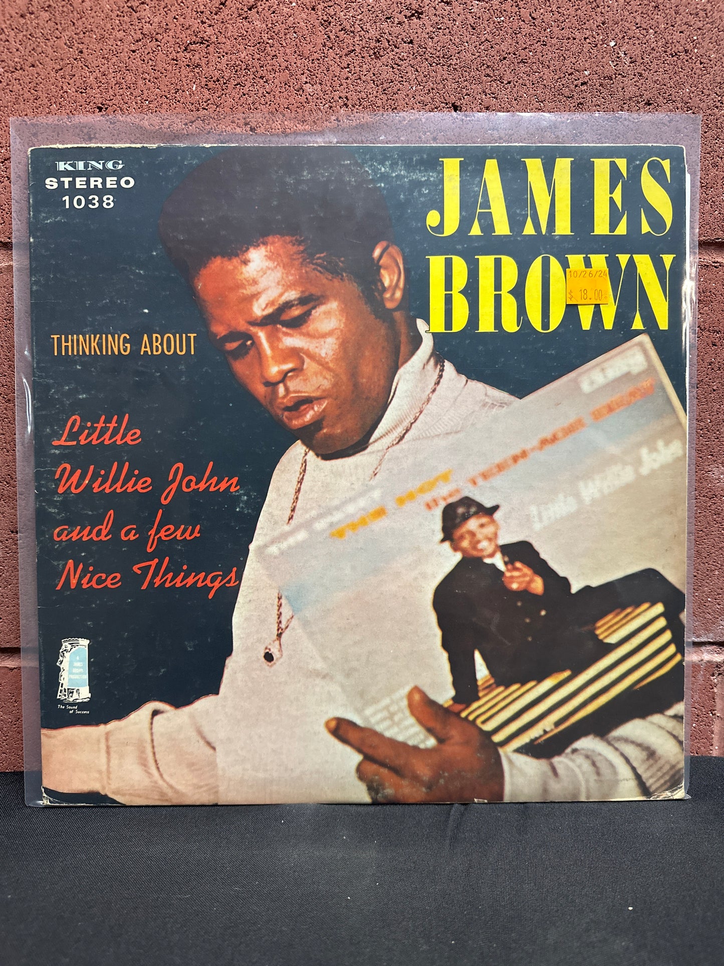 Used Vinyl:  James Brown ”Thinking About Little Willie John And A Few Nice Things” LP