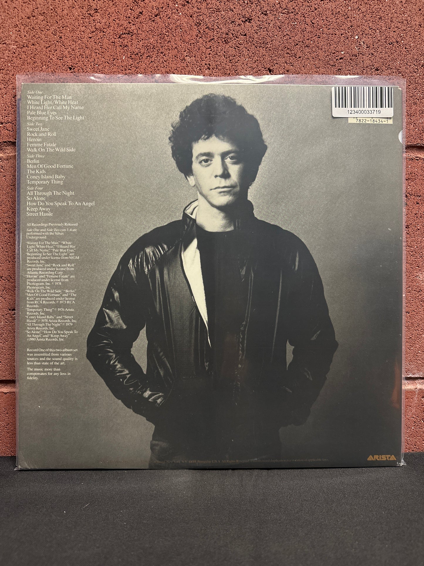 Used Vinyl:  Lou Reed ”Rock And Roll Diary 1967-1980” 2xLP