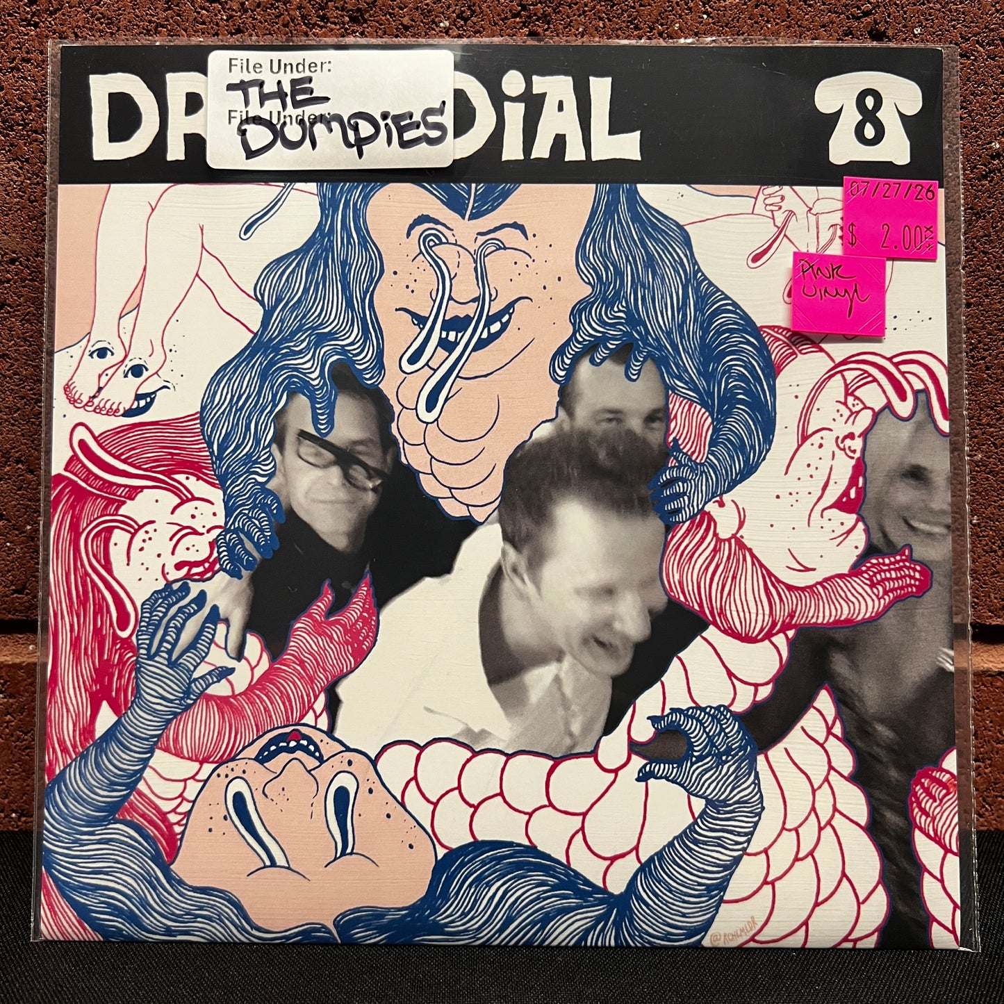 Used Vinyl: The Dumpies "Drunk Dial #8" 7" (Pink Vinyl)