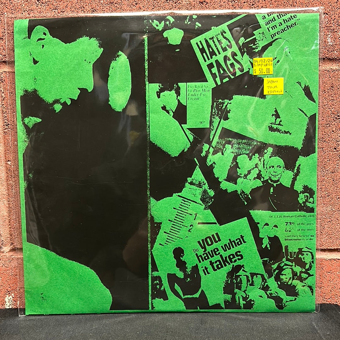 Used Vinyl: Limp Wrist "S/T" LP (Japan Tour, Green Sleeve, Single Sided)