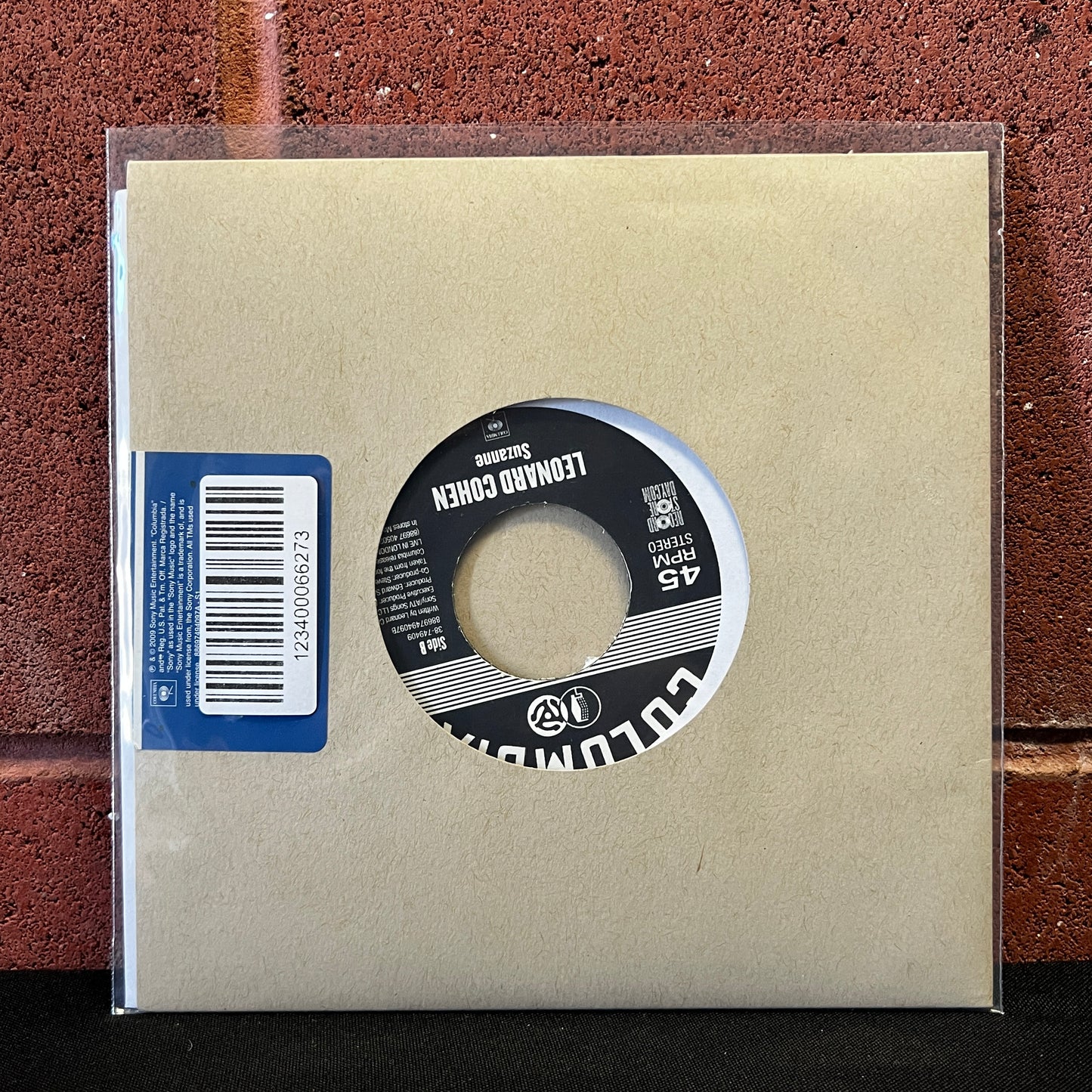 Used Vinyl: Leonard Cohen "The Future / Suzanne" 7" (2009 Press)