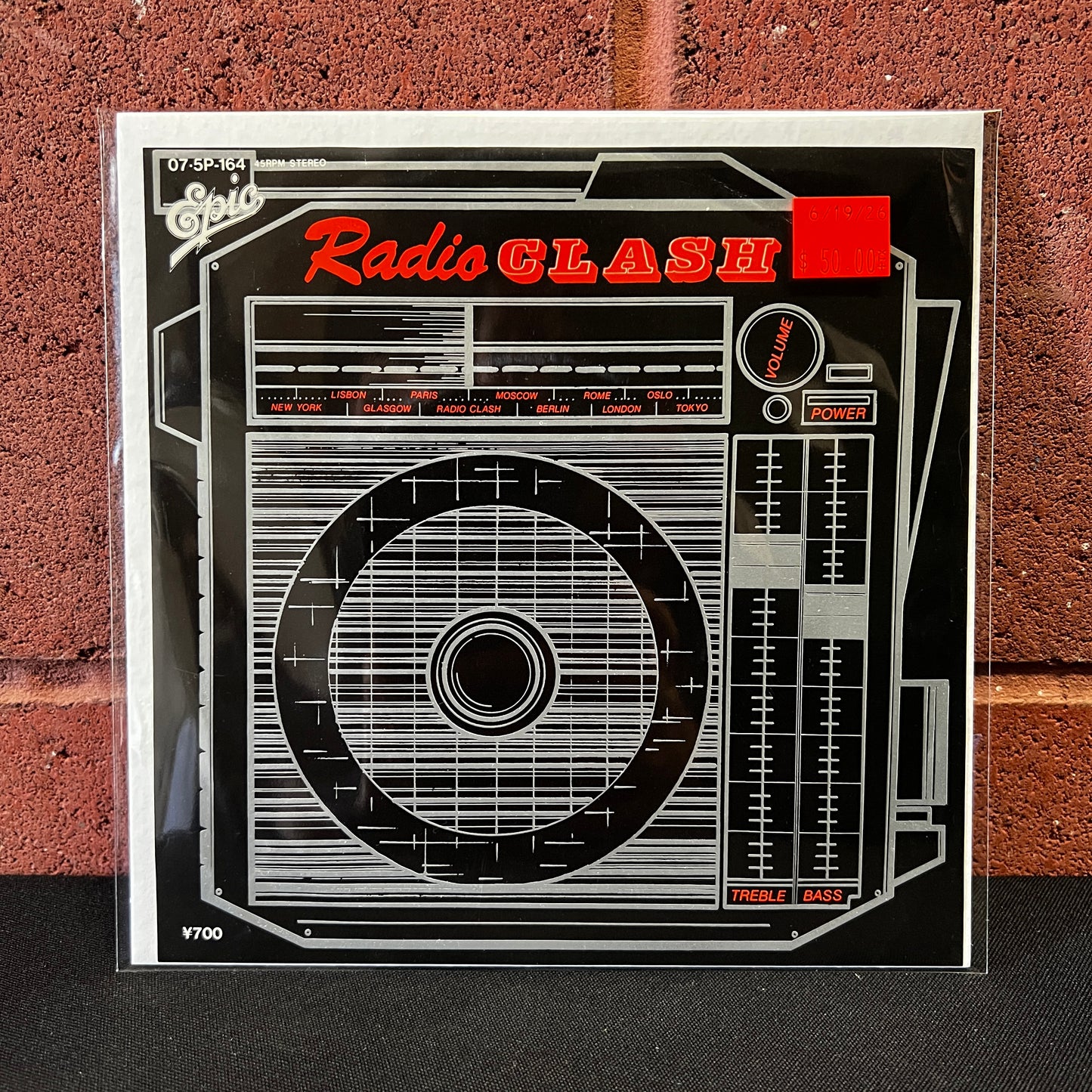Used Vinyl: The Clash "This Is Radio Clash / Radio Clash" 7" (1981 Japanese Press)
