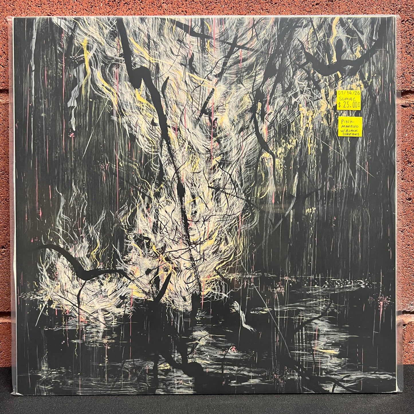 Used Vinyl: Sumac "Love In Shadow" 2xLP (Pink Marbled with Black Streaks vinyl)