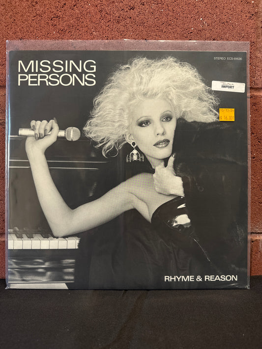 Used Vinyl: Missing Persons "Rhyme & Reason" LP