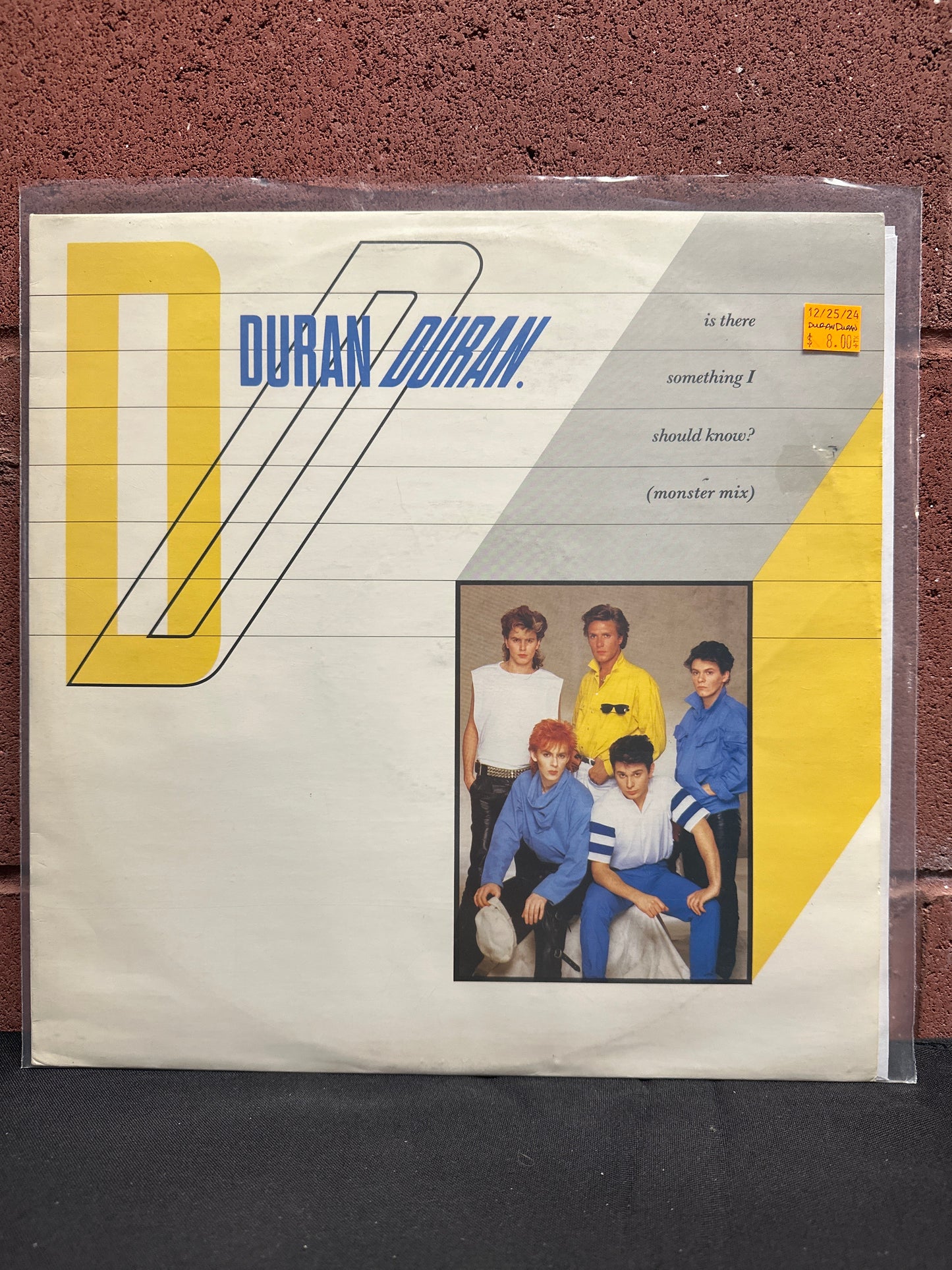 Used Vinyl:  Duran Duran ”Is There Something I Should Know? (Monster Mix)” 12"