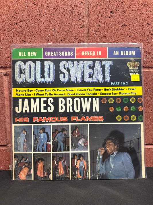 Used Vinyl:  James Brown & The Famous Flames ”Cold Sweat” LP