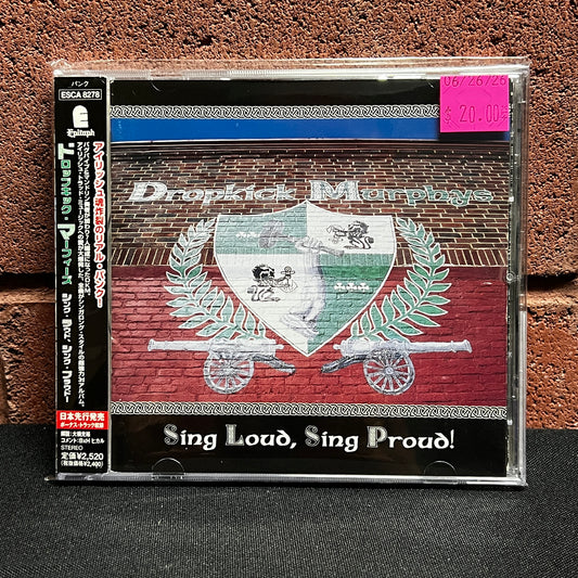Used CD: Dropkick Murphys "Sing Loud, Sing Proud!" CD (2001 Japanese Press w/ Bonus Track)