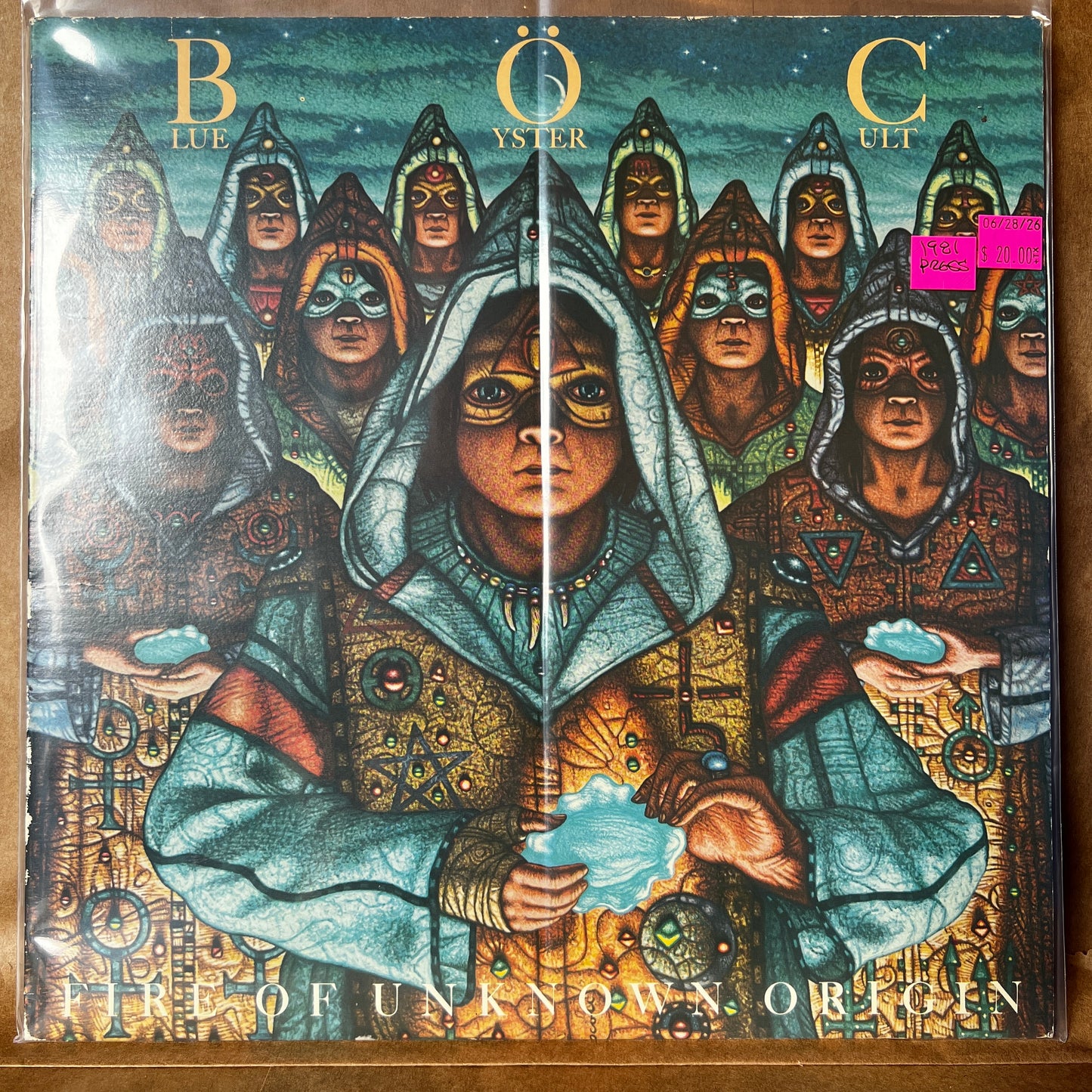 Used Vinyl: Blue Öyster Cult "Fire Of Unknown Origin" LP (1981 Press)
