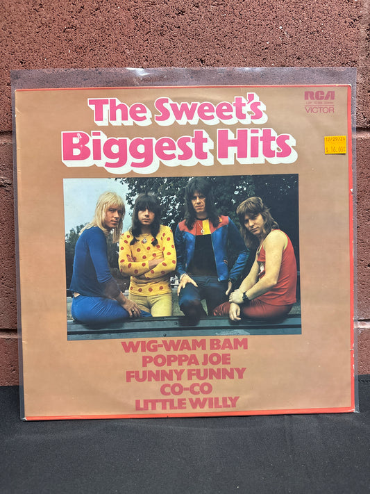 Used Vinyl:  The Sweet ”The Sweet's Biggest Hits” LP