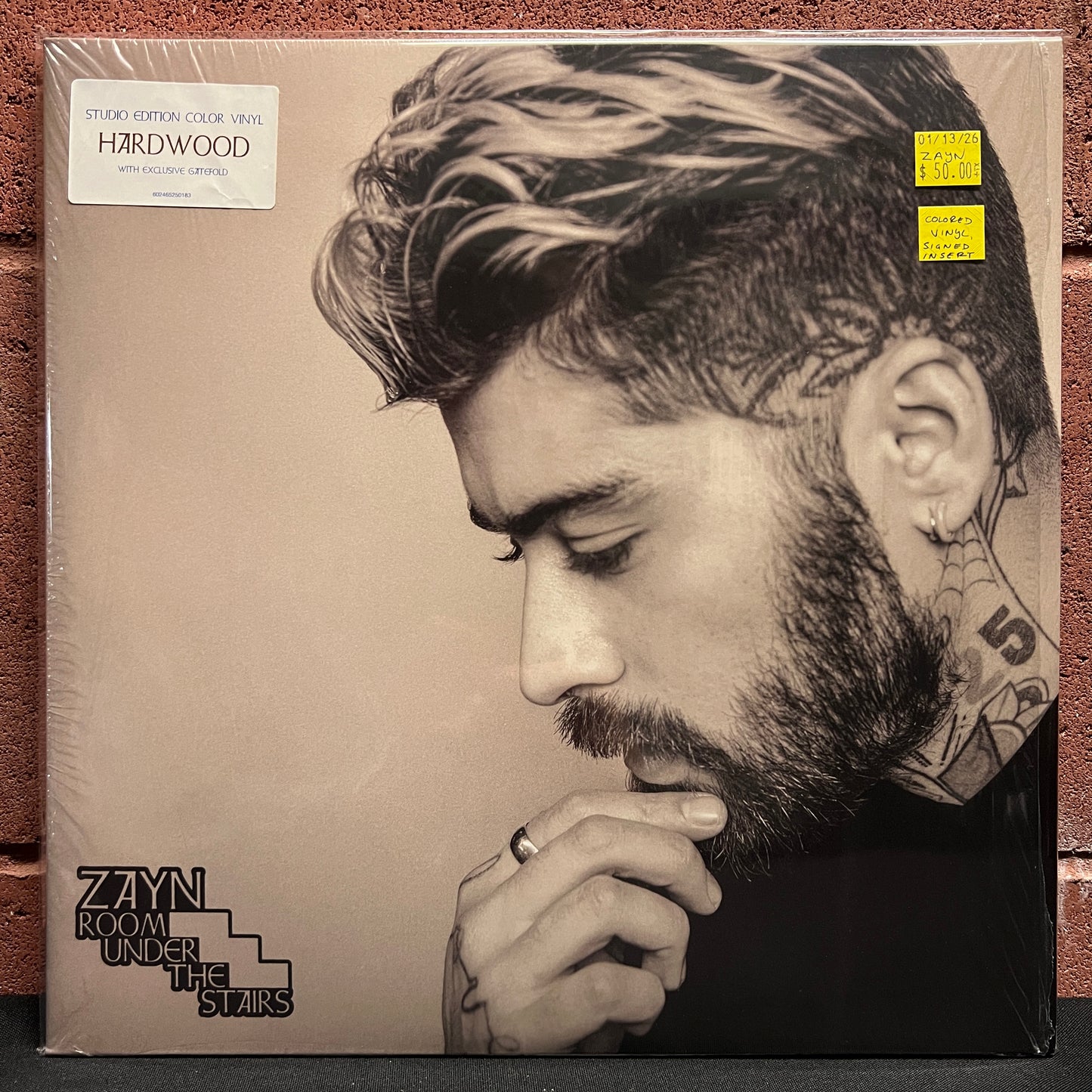 Used Vinyl: Zayn "Room Under The Stairs" 2xLP (Hardwood colored vinyl, signed insert)