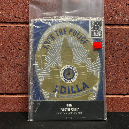 Used Vinyl: J Dilla "Fuck The Police" 10" (Shaped Picture Disc, Sealed)