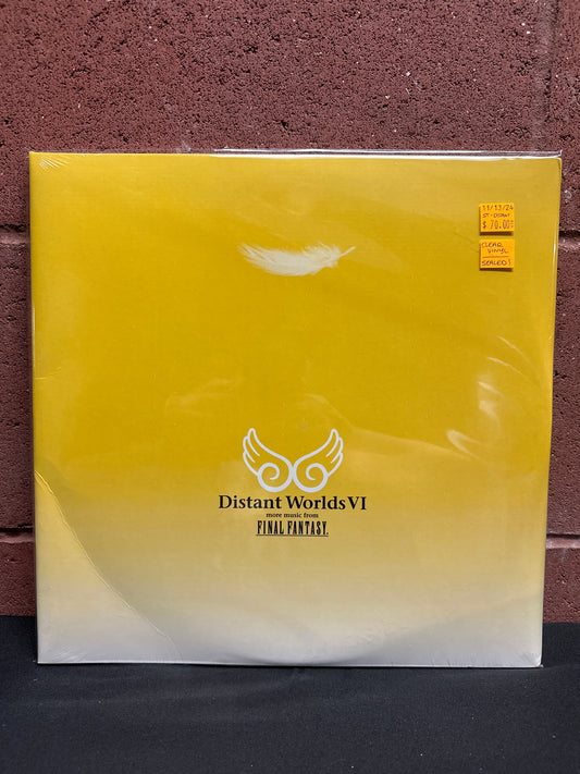 Used Vinyl:  Distant Worlds Philharmonic Orchestra And Chorus ”Distant Worlds VI: More Music From Final Fantasy” LP (Clear vinyl)