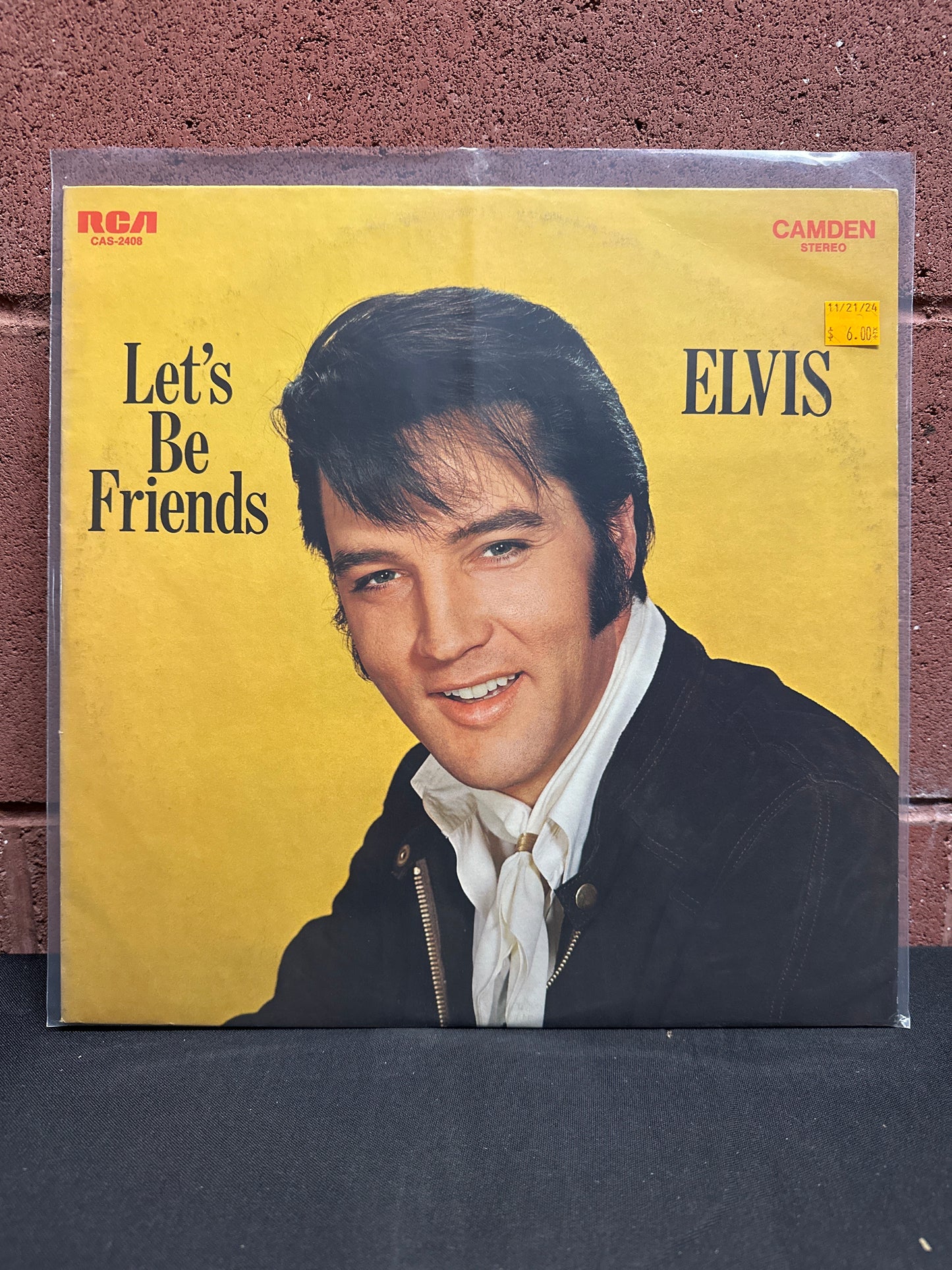 Used Vinyl:  Elvis Presley ”Let's Be Friends” LP