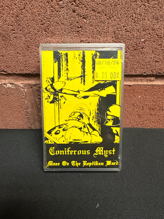 Used Cassette: Coniferous Myst "Maze Ov The Reptilian Ward" Tape