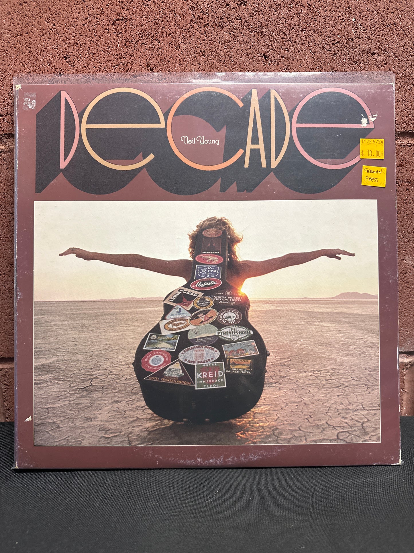 Used Vinyl:  Neil Young ”Decade” 3xLP