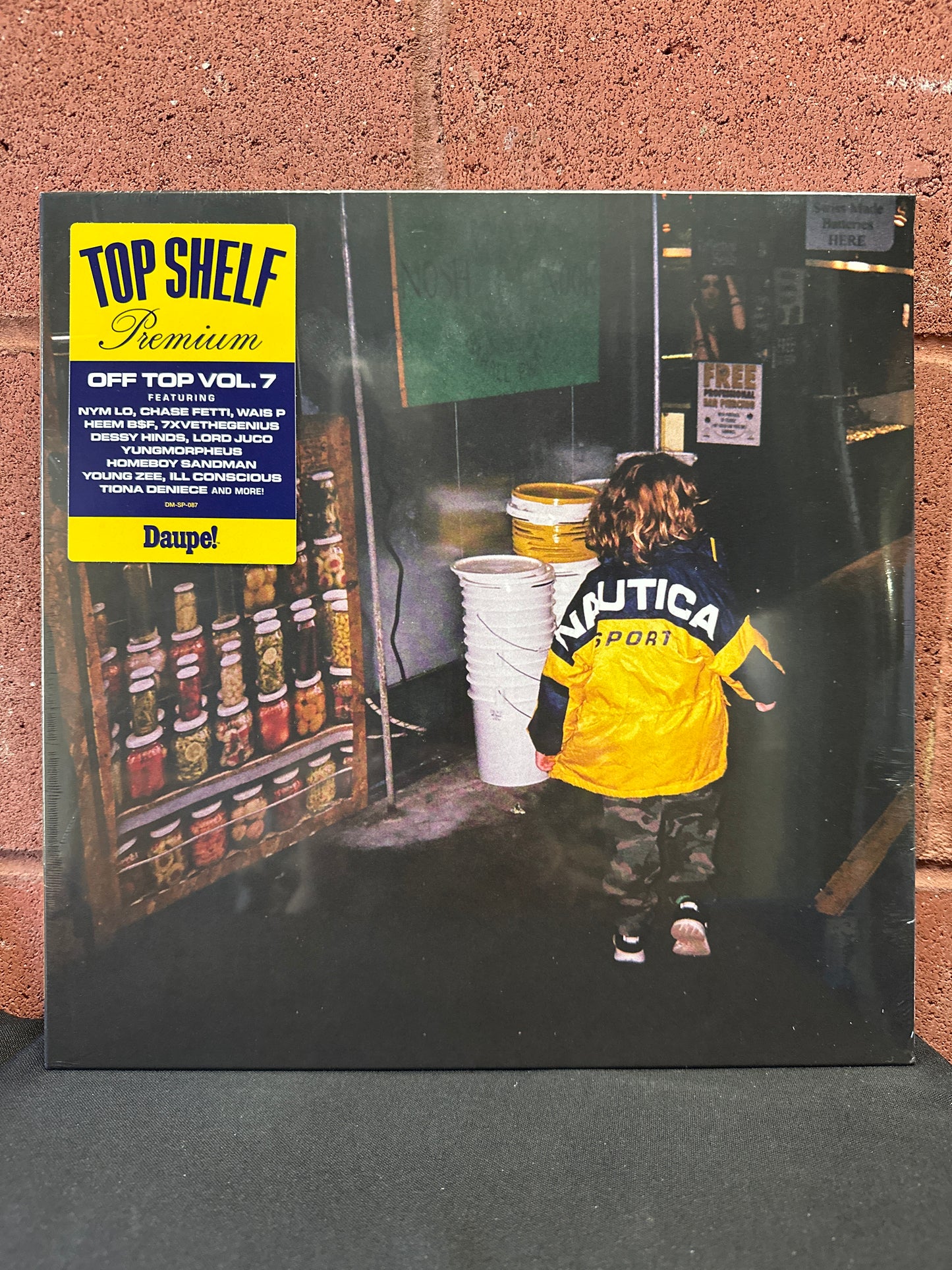 Used Vinyl:  Top Shelf Premium ”Off Top Vol.7” 2xLP (Blue & Yellow Split Vinyl)