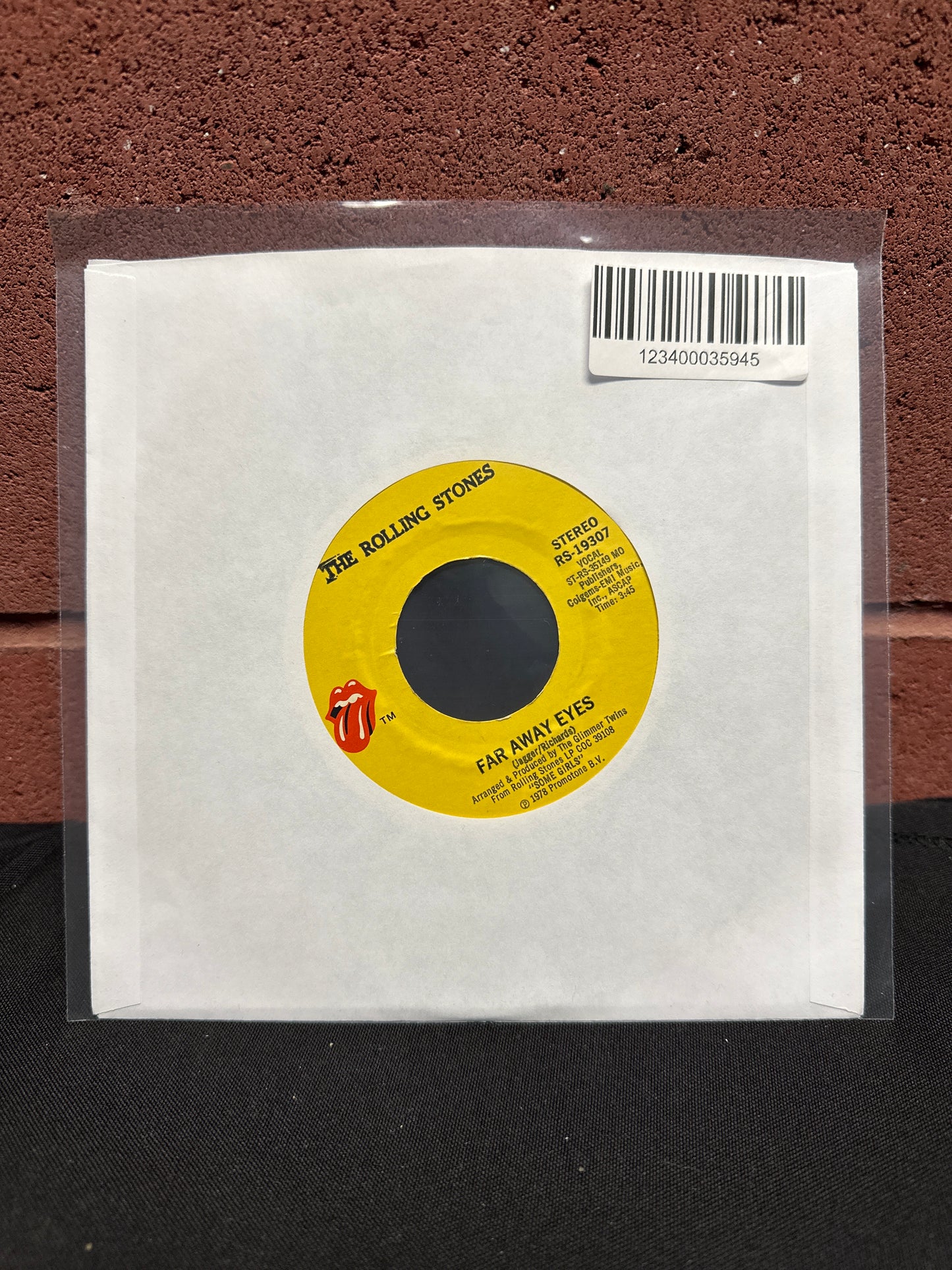 Used Vinyl:  The Rolling Stones ”Miss You” 7"